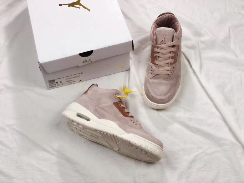 rose gold jordan 3