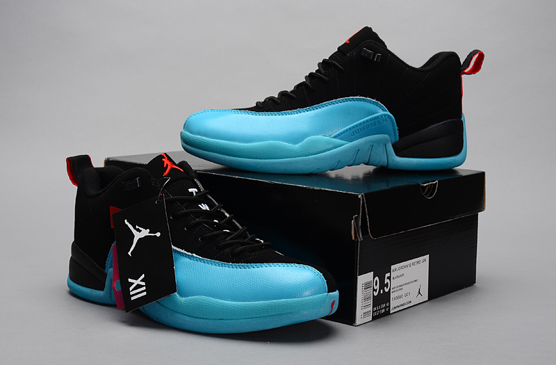 jordan 12 low blue