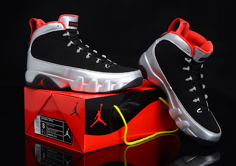 black and red 9s