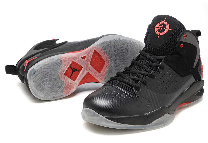 Classic Jordan Fly Wade Black Grey White