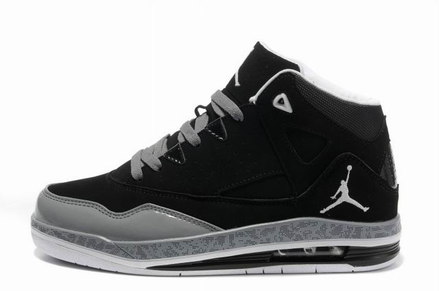 Cheap Jordan Jumpman H Series II Black Grey White Shoes