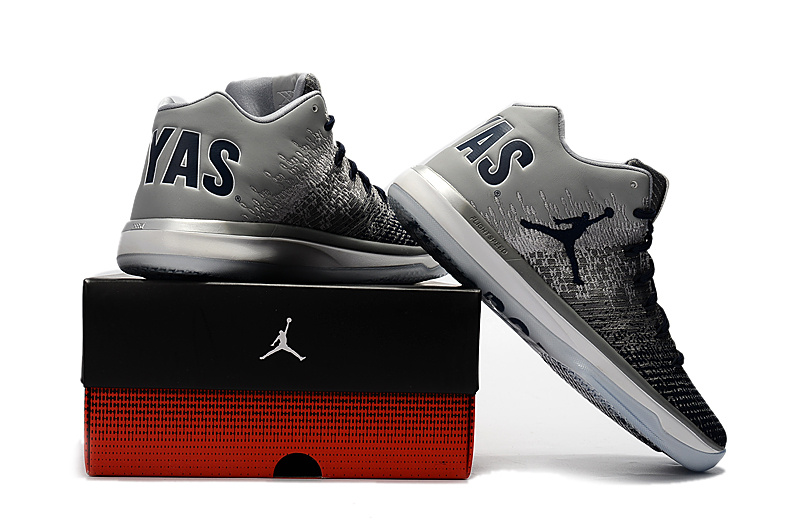 Air Jordan XXXI Low George Town Grey Black Shoes