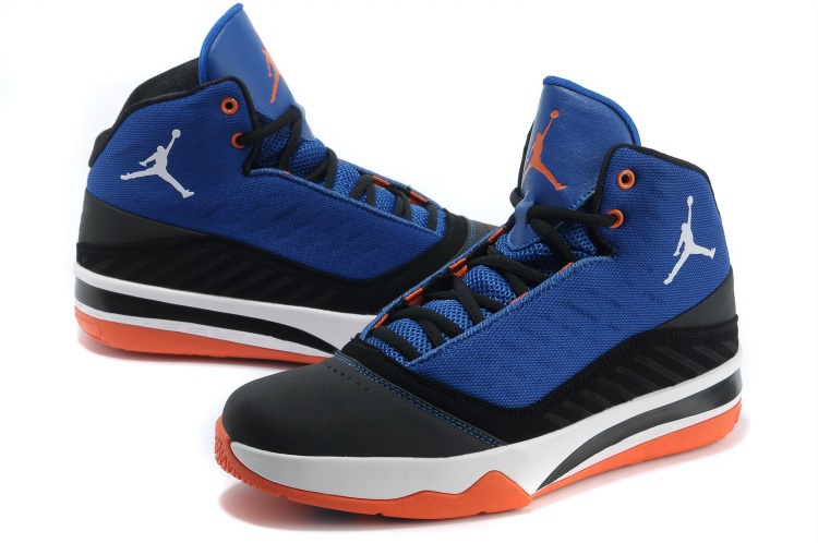 blue jordans shoes