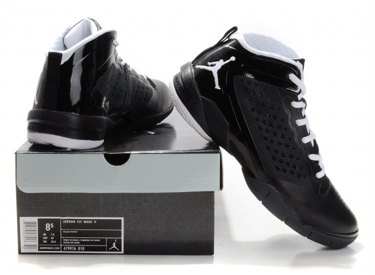 Classic Jordan Fly Wade II Black White