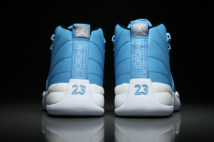 New Air Jordan 12 North Carlonia Blue Shoes