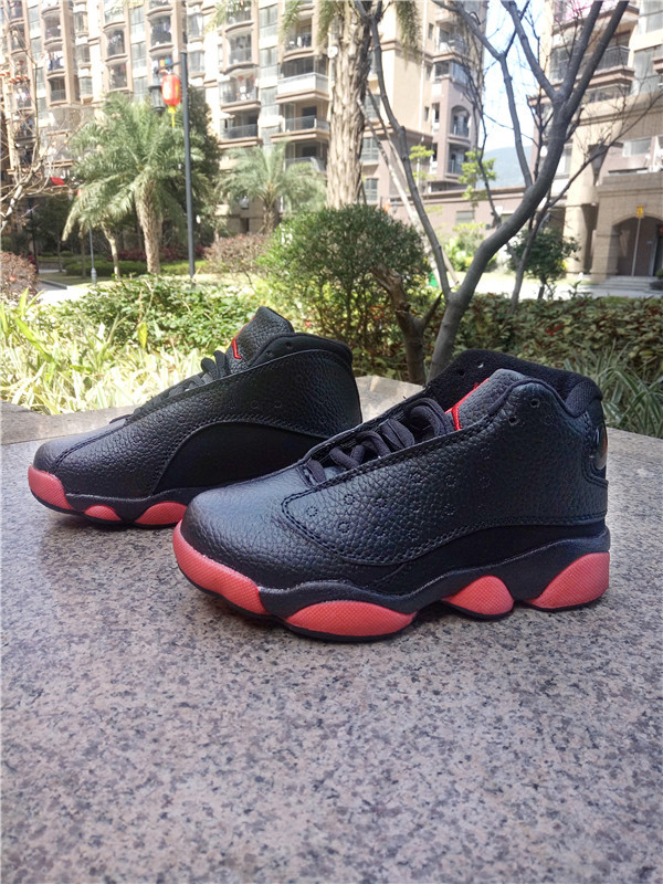 jordan black red shoes