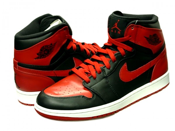 Jordan 1 Retro High DMP Bulls vs Celtics 60 Pack Black Varsity Red Shoes