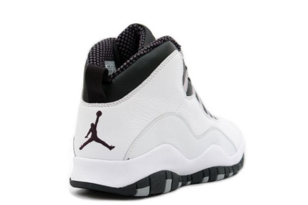 Jordan 10 Retro steels white black light steel grey shoes