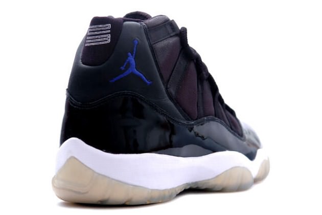 Jordan 11 Retro space jams black varsity royal white shoes